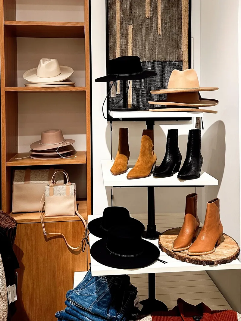 Specialty boutique display at The Galleria Edina