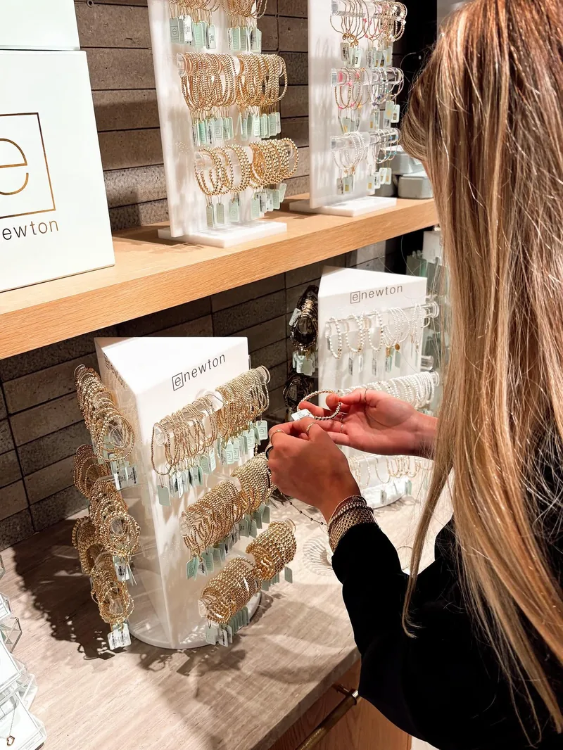 Specialty retail display at the Galleria in Edina