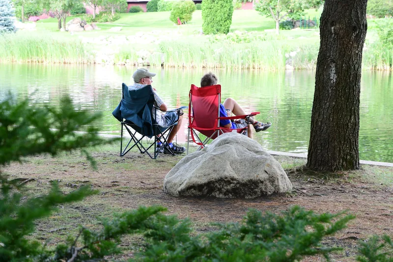 Fishing and water recreation in Edina parks