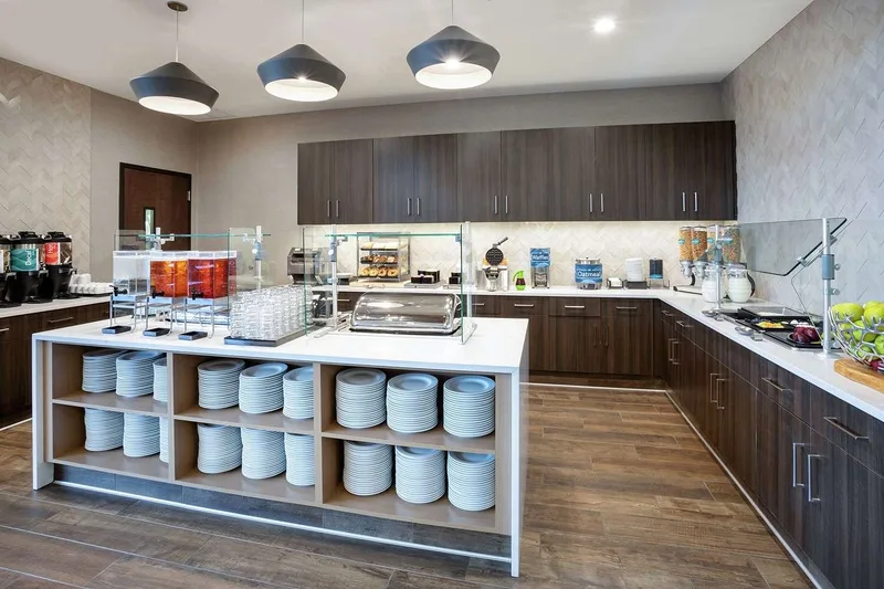 Breakfast area at Homewood Suites Edina