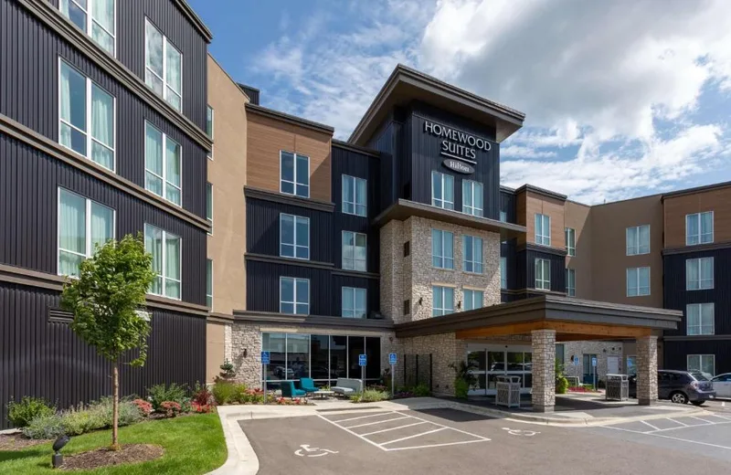 Homewood Suites curb appeal near Southdale Center